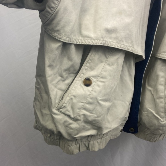 Gear For Sports Jacket Mens KU Jayhawks Beige Size Medium Full Zip Kansas - Picture 9 of 13